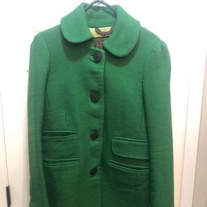 Pink Tartan Green Coat